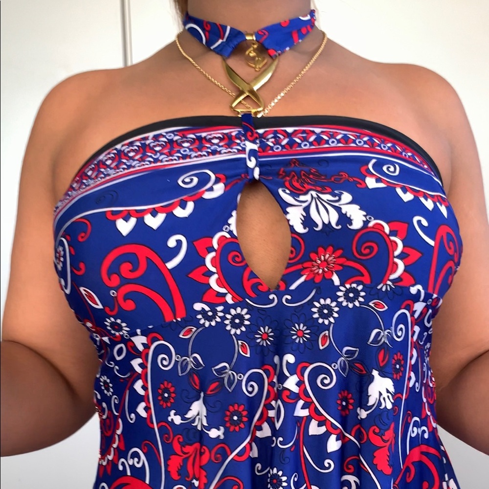 Y2K baby phat halter top